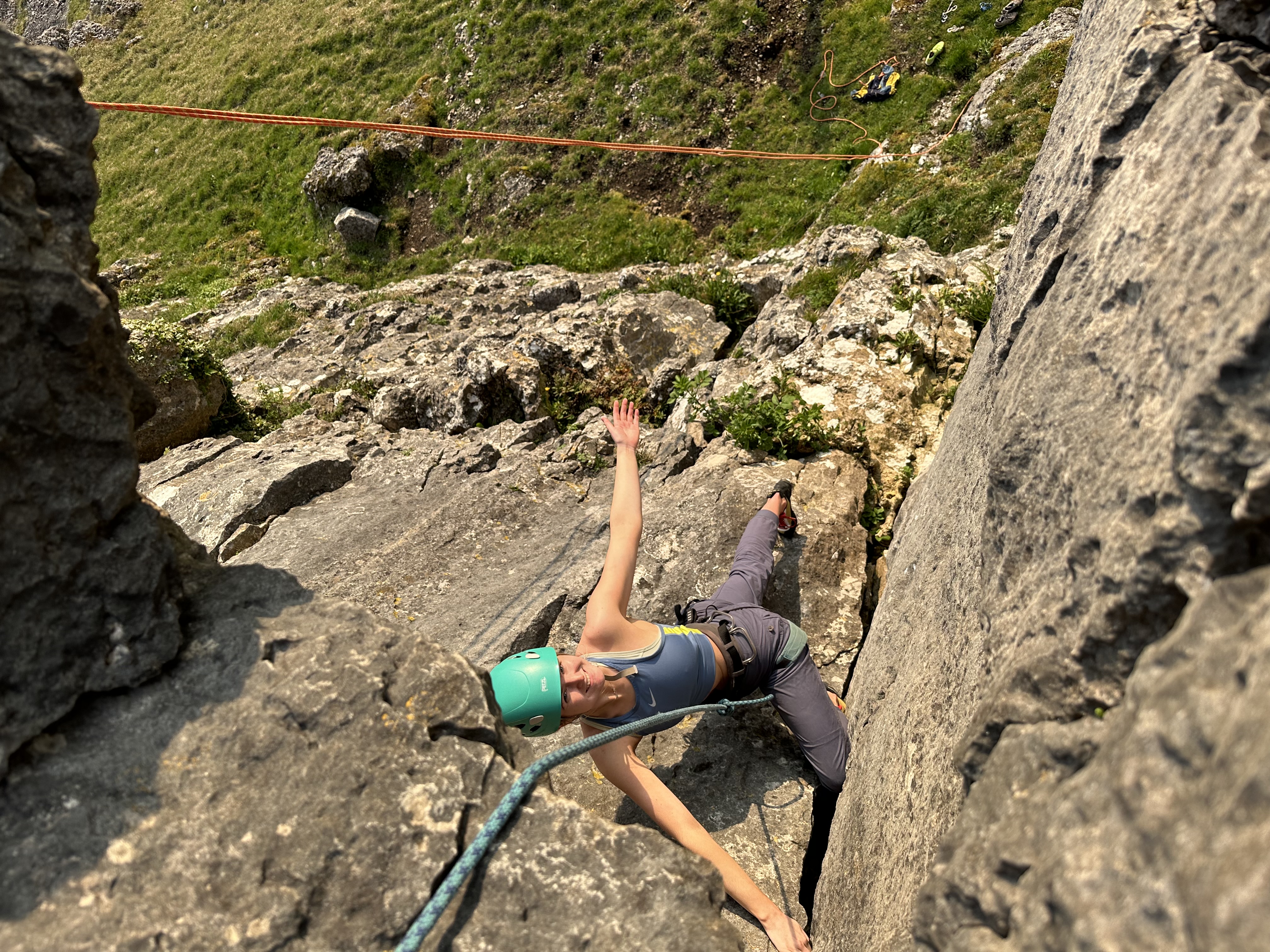 lauren climbing